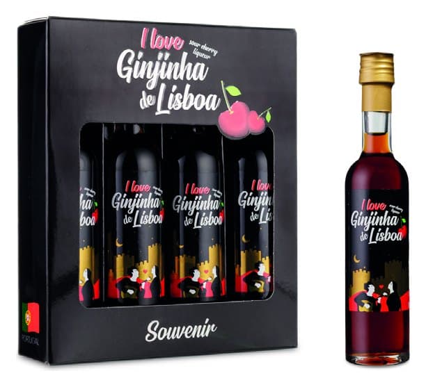 I Love Ginjinha de Lisboa Miniatures